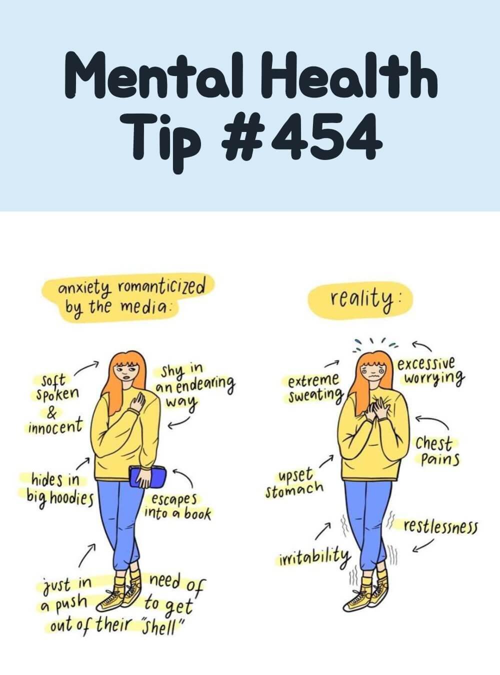 Emotional Well-being Infographic | Mental Health Tip #454